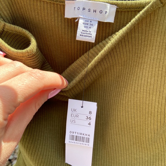 Brand new green Topshop bodysuit - Picture 6 of 7